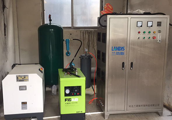 電廠(chǎng)飲用水臭氧處理：蘭蒂斯臭氧發(fā)生器消毒殺菌案例